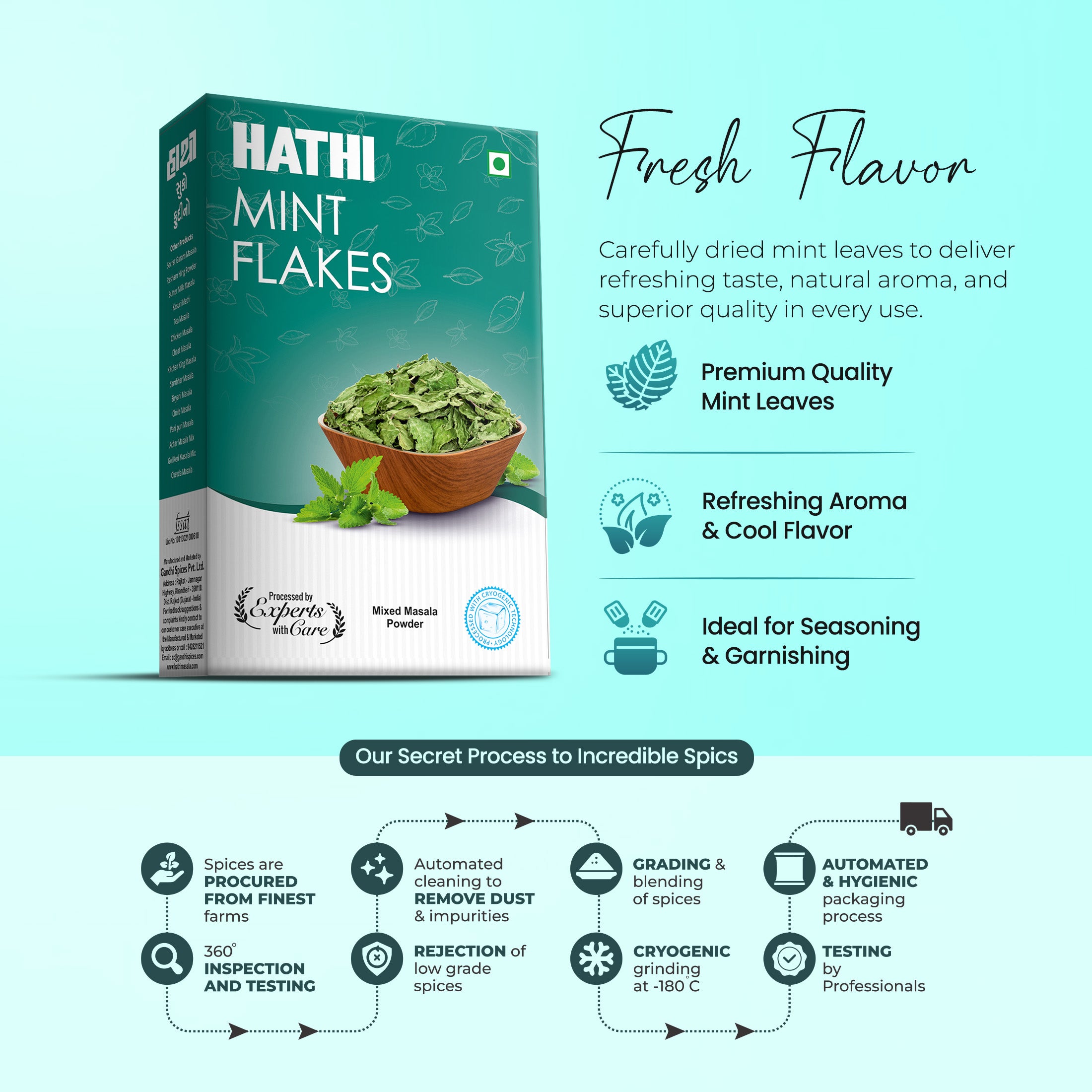 Mint Flake | Pudina Powder