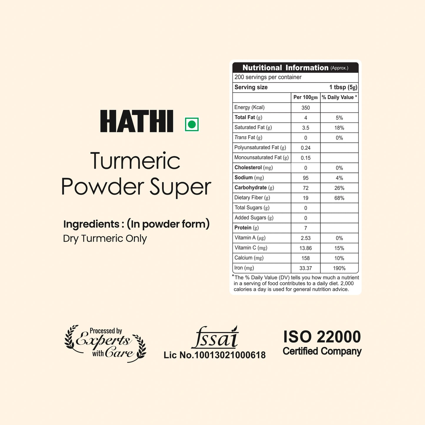 Super Turmeric Powder (Haldi Powder)