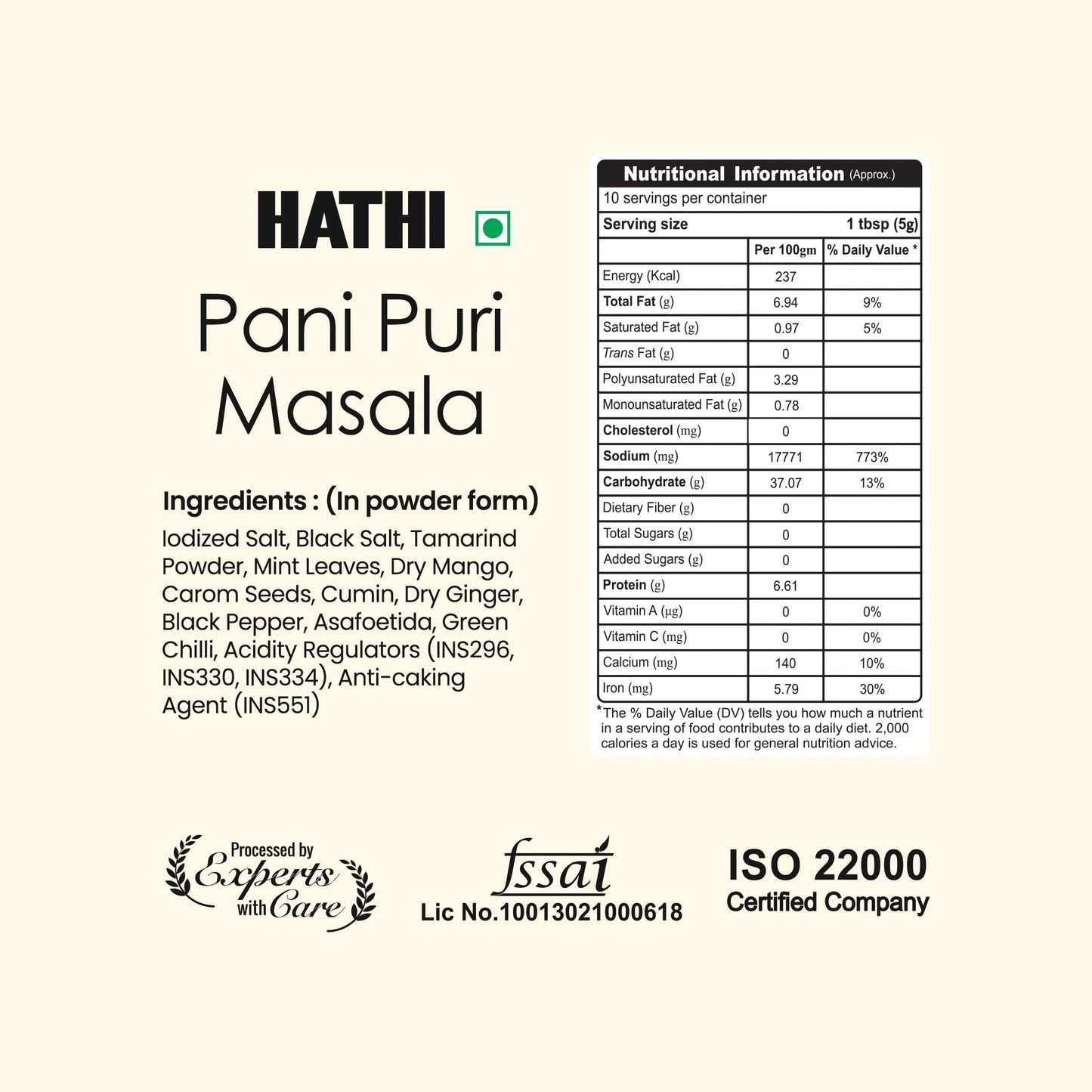 Pani Puri Masala