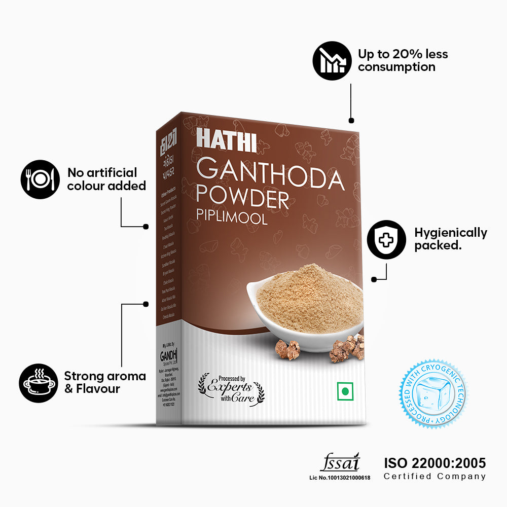 hathi ganthoda powder, ganthoda powder, best ganthoda powder, piplimool powder, best piplimool powder