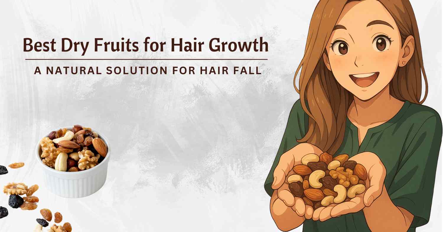 dry fruits for hair growth