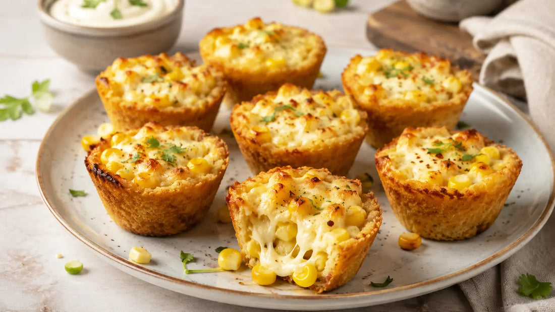 Cheese Corn Cups Recipe