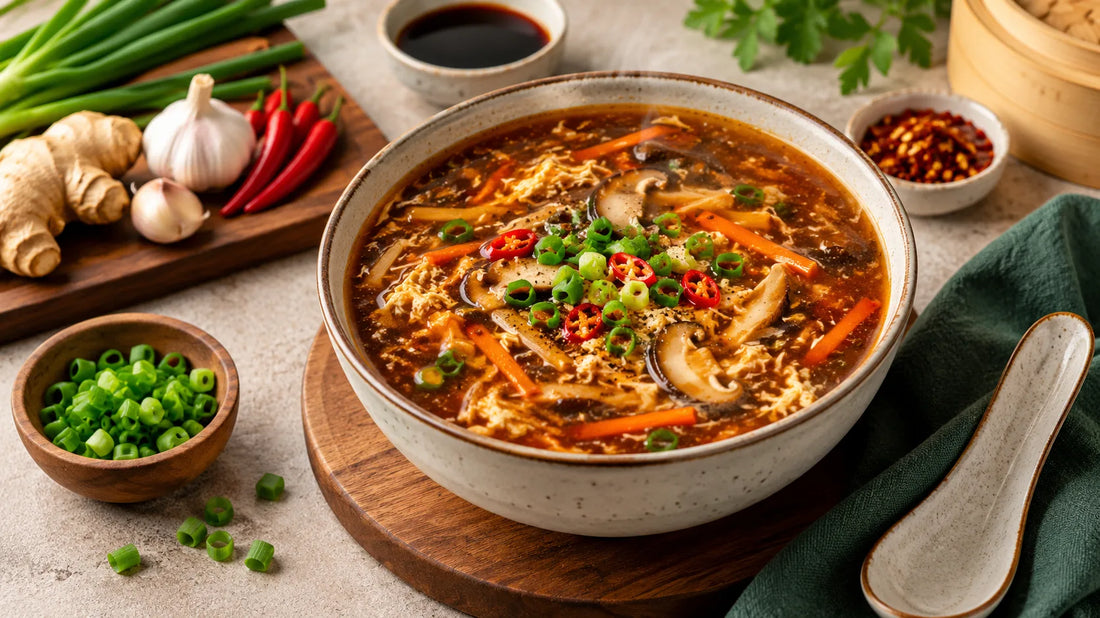 Hot & Sour Soup Recipe