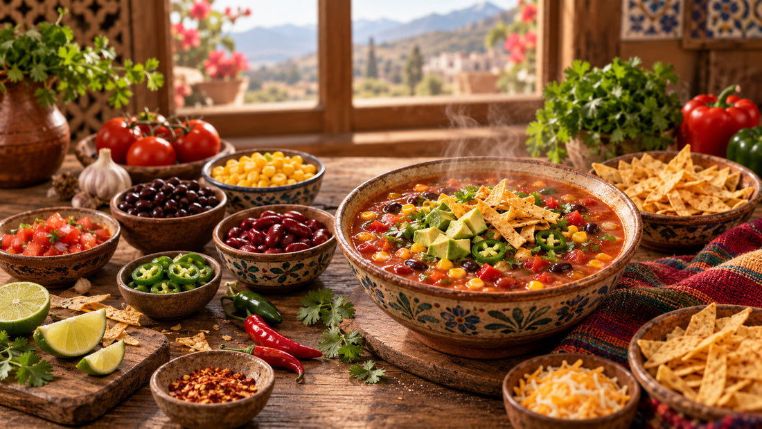 Mexican Soup Recipe - Hearty, Spicy & Ready in 30 Minutes