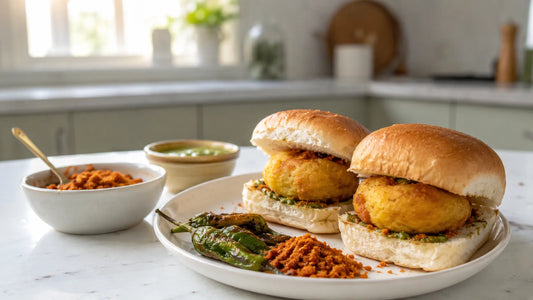Vada Pav Recipe – Mumbai Street Style at Home in 45 Minutes