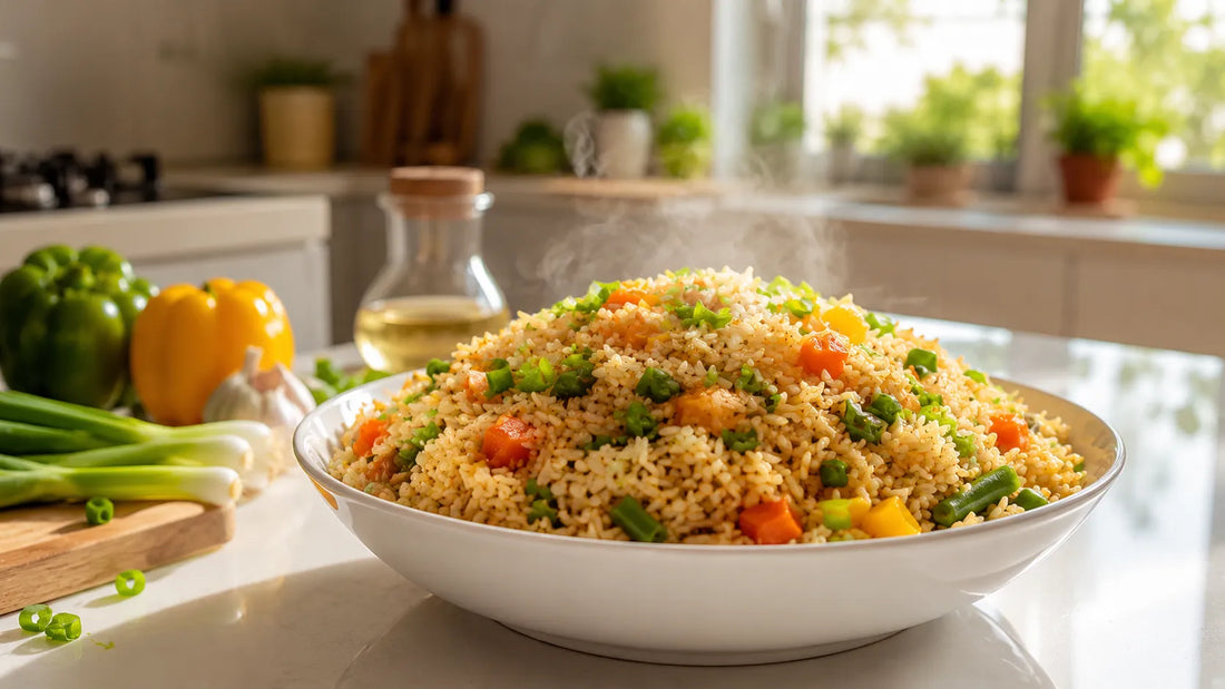Easy Veg Fried Rice: Get The Perfect Smoky, Street-Style Taste at Home
