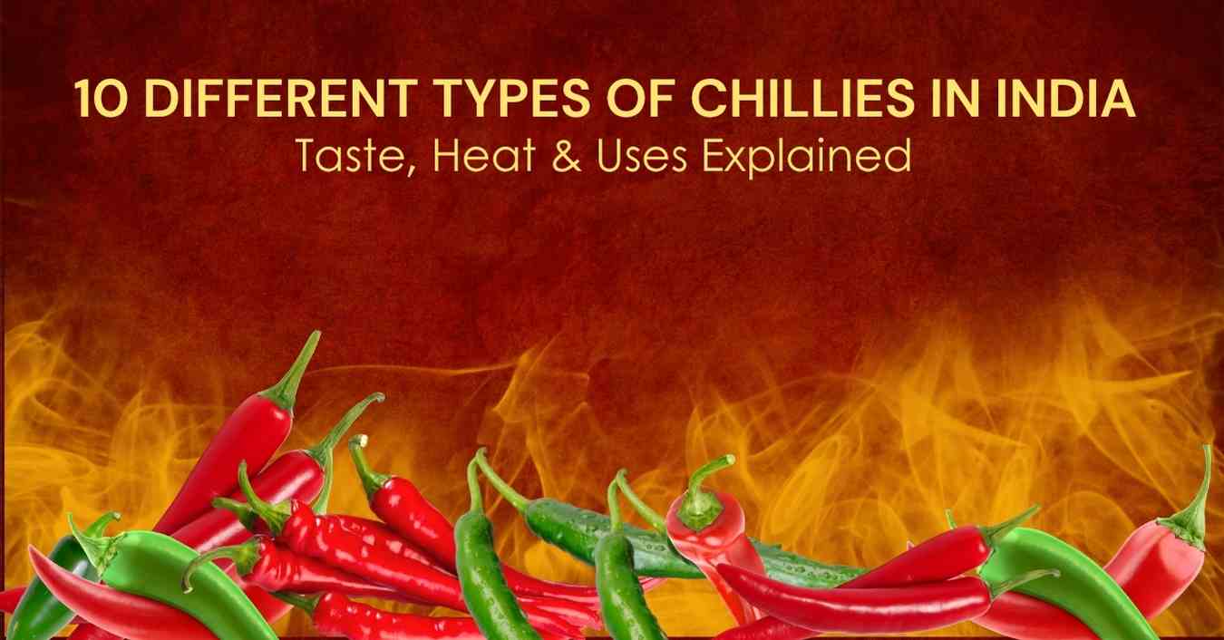 10 Different Types of Chillies in India