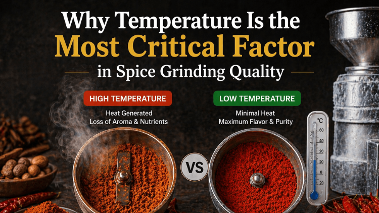 Why Temperature Is the Most Critical Factor in Spice Grinding Quality