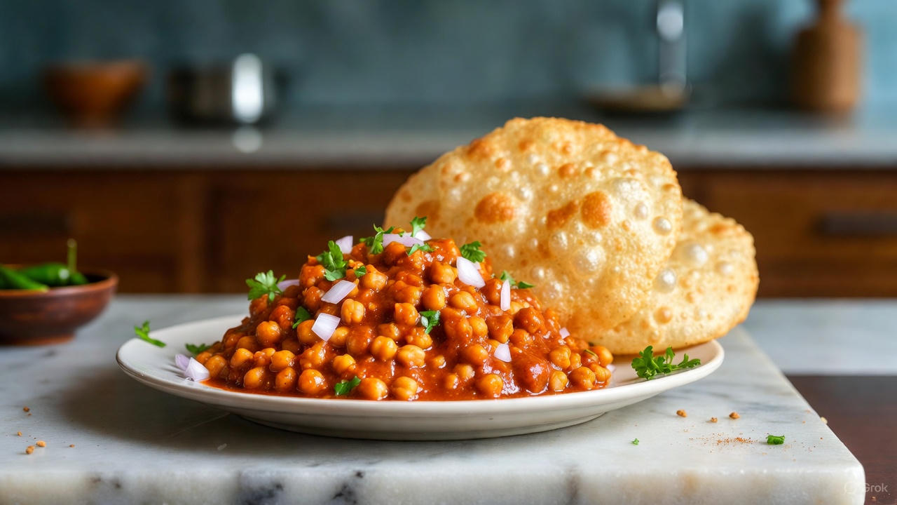 Chole Bhature Recipe