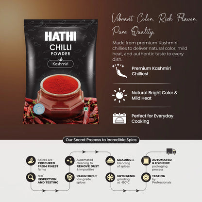 Kashmiri Chilli Powder (Pure Kashmiri Lal Mirch Powder)