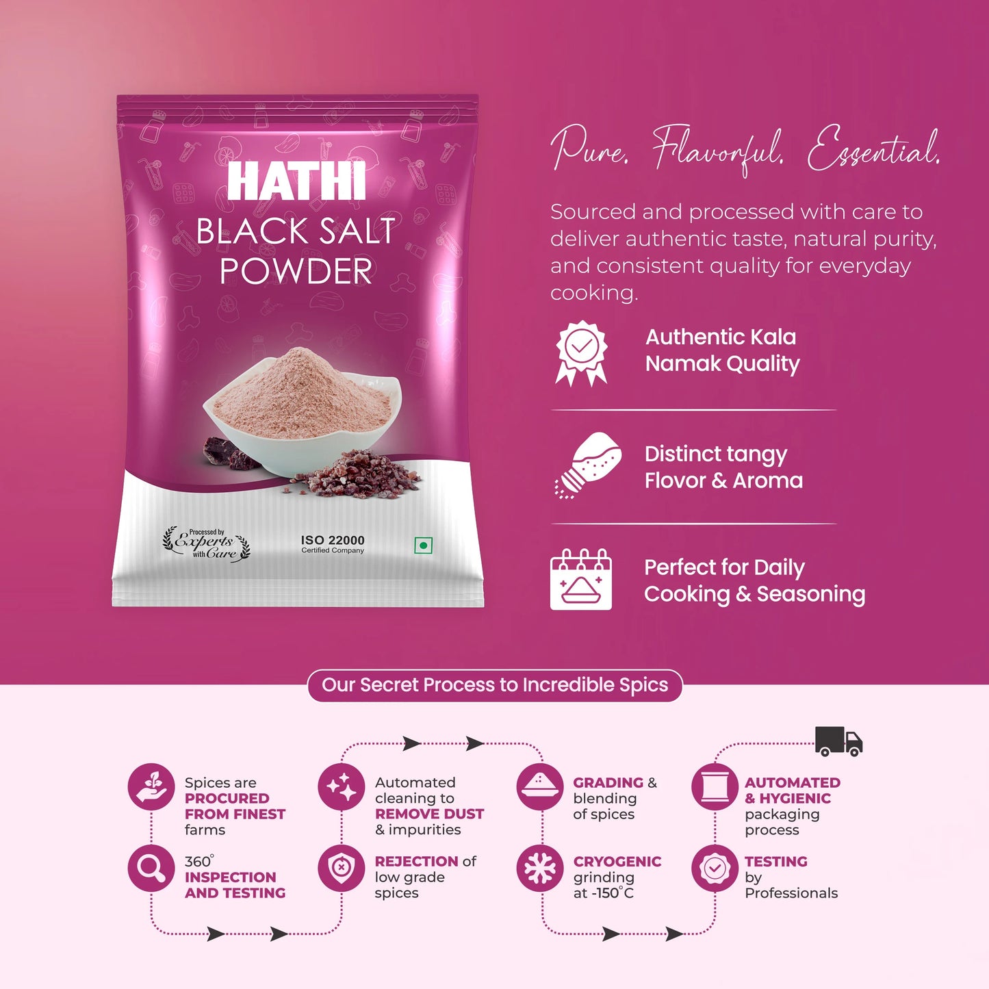 Black Salt Powder | Kala Namak