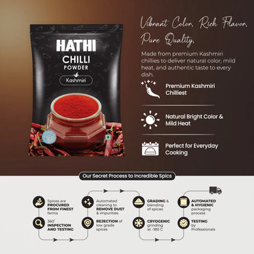 Kashmiri Chilli Powder (Pure Kashmiri Lal Mirch Powder)