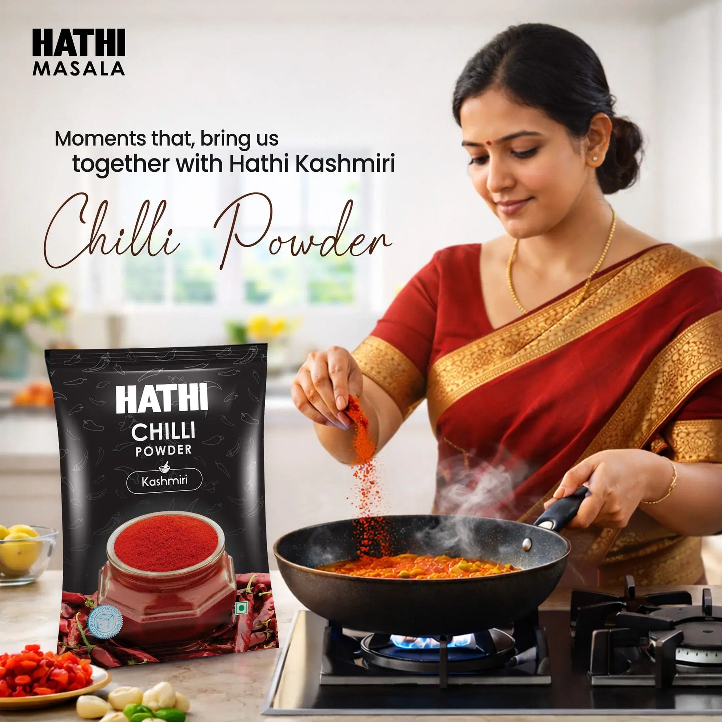 Kashmiri Chilli Powder (Pure Kashmiri Lal Mirch Powder)