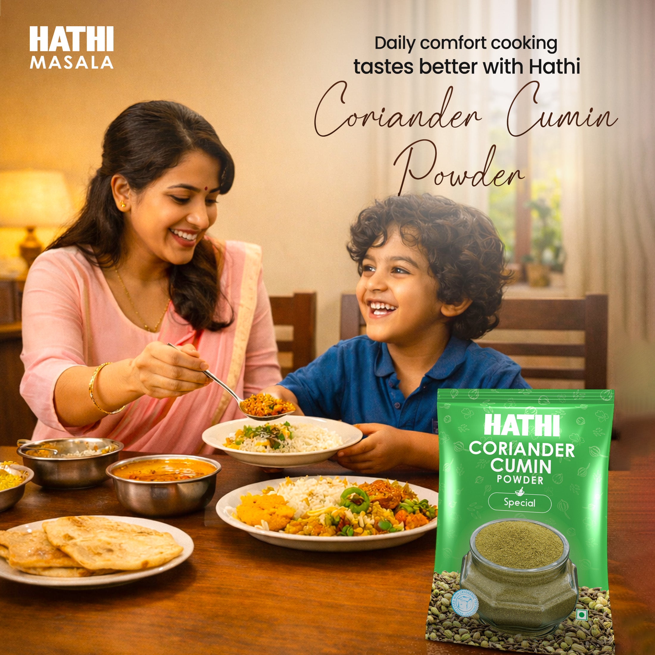 Coriander Cumin Powder (Dhana Jeera Powder)