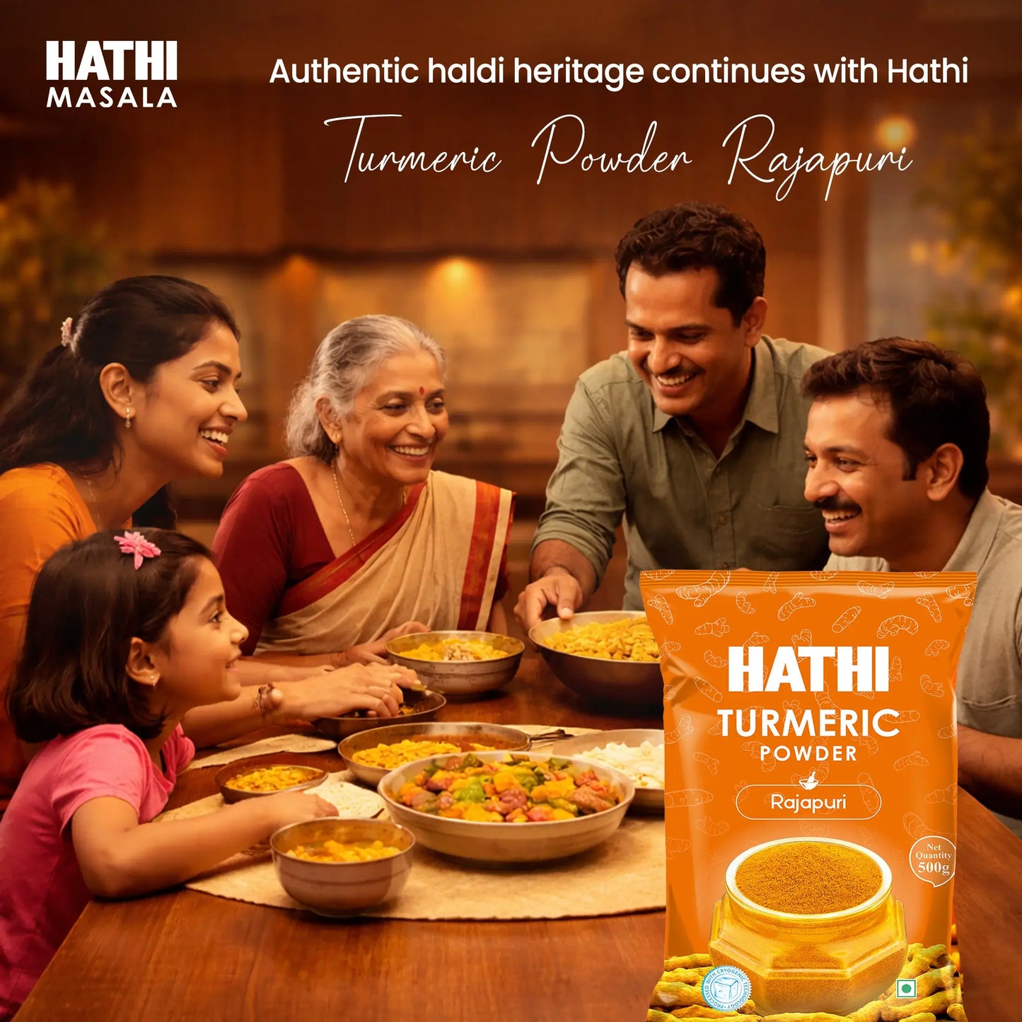 Rajapuri Turmeric Powder (Rajapuri Haldi Powder)