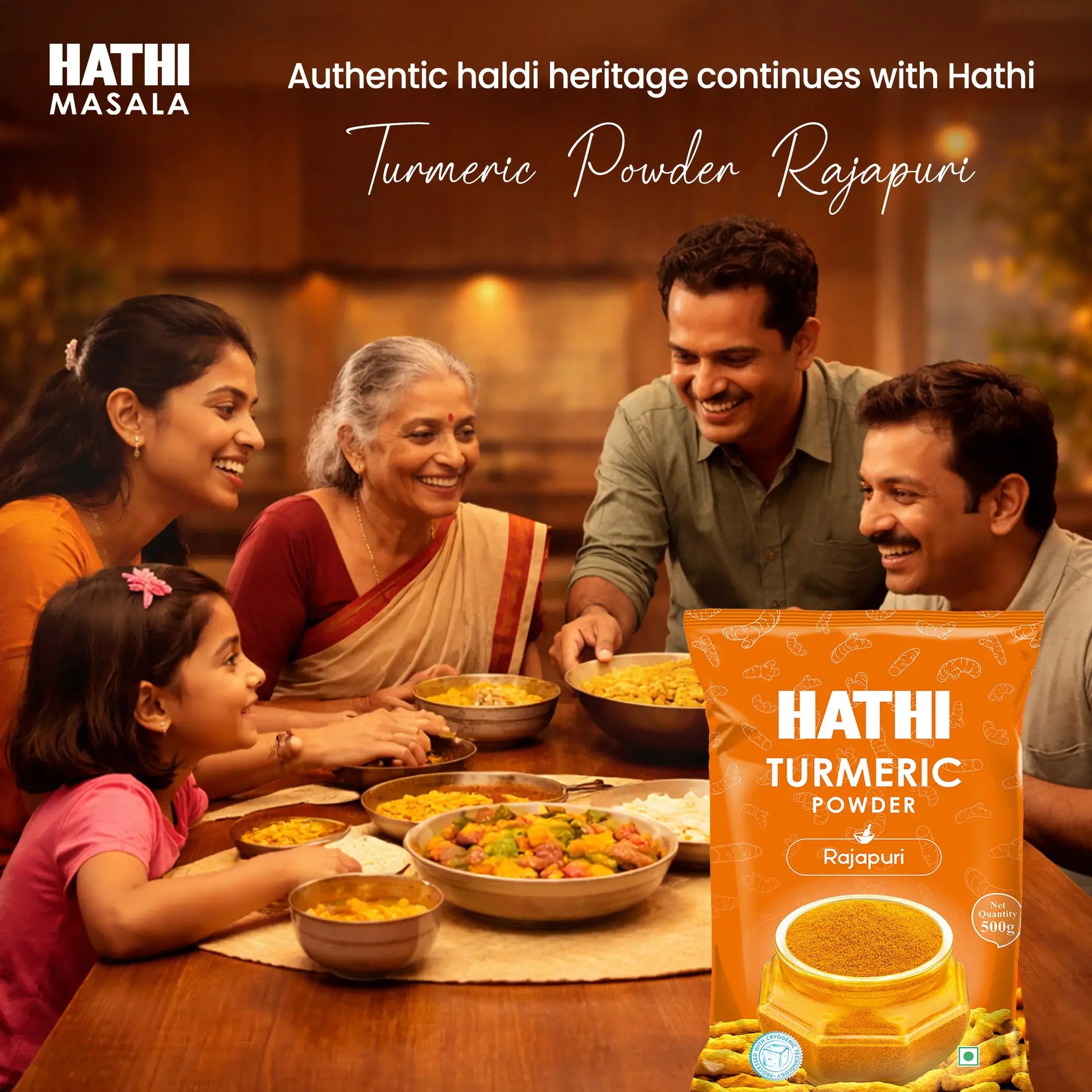 Rajapuri Turmeric Powder (Rajapuri Haldi Powder)
