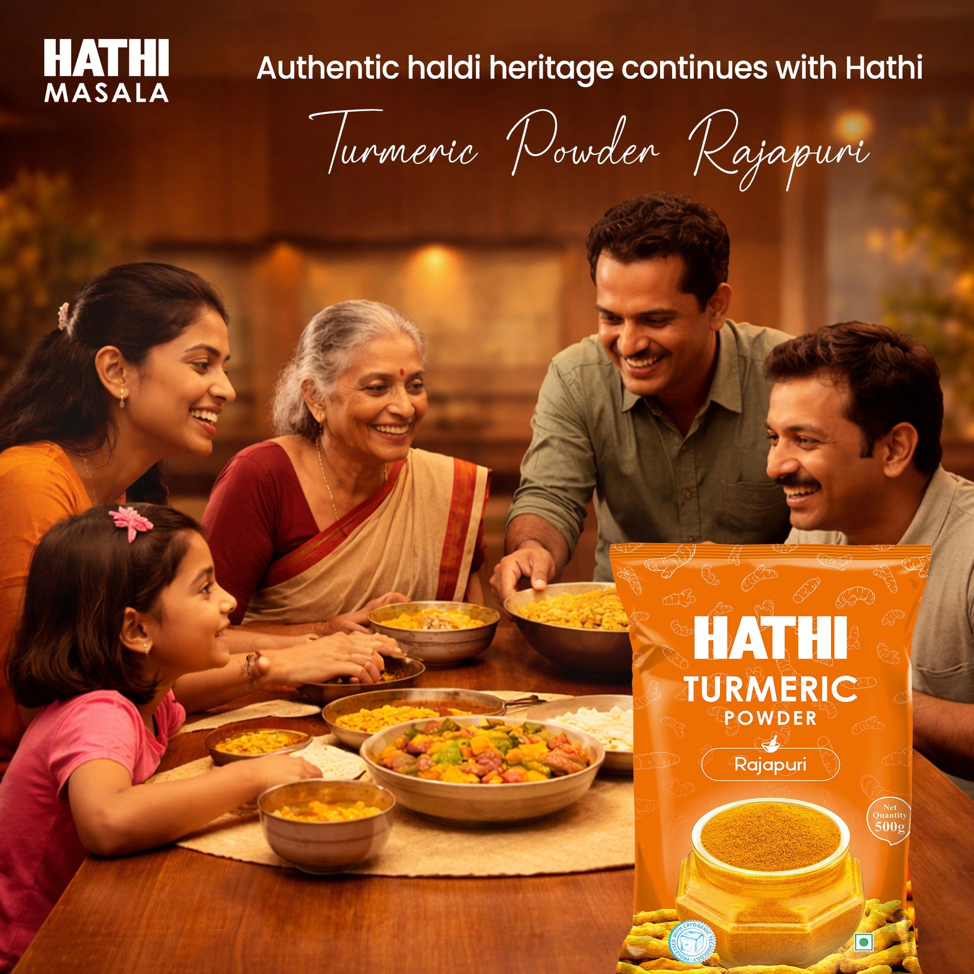 Rajapuri Turmeric Powder (Rajapuri Haldi Powder)