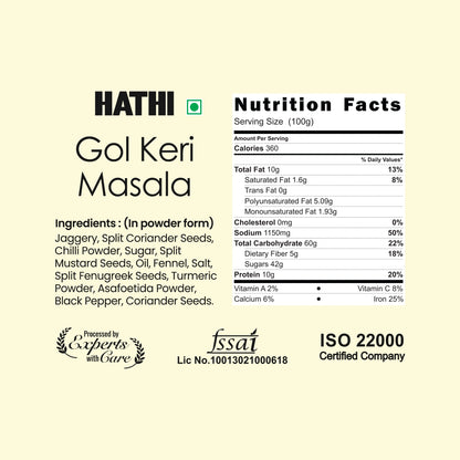 Gol Keri Masala Powder Mix