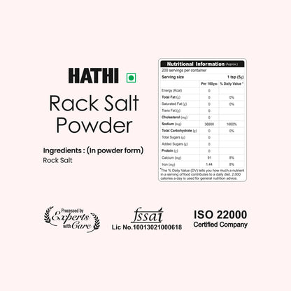 Rock Salt Powder | Sendha Namak