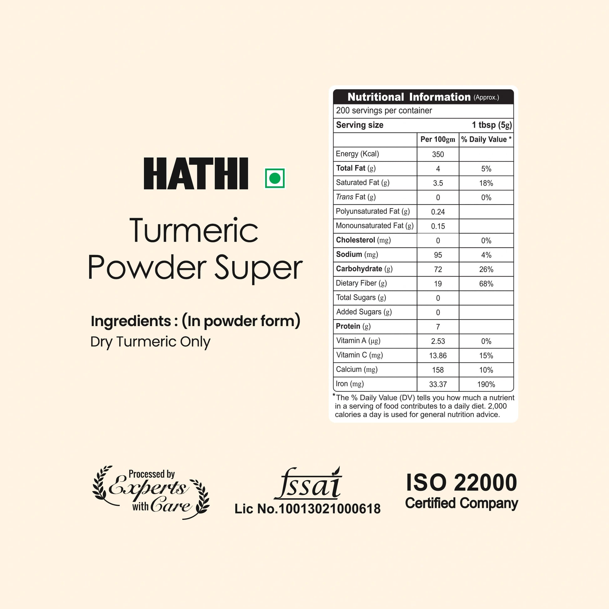 Super Turmeric Powder (Haldi Powder)