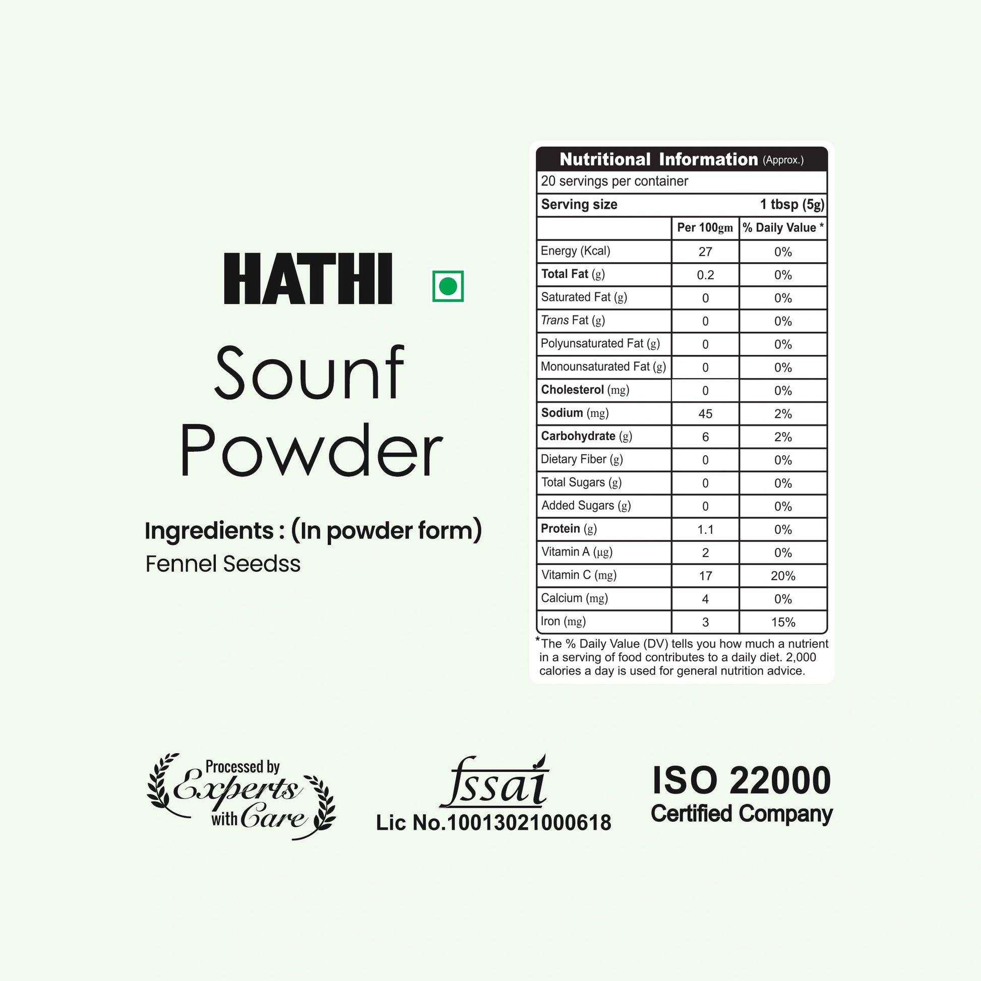 Saunf Powder | Fennel Powder