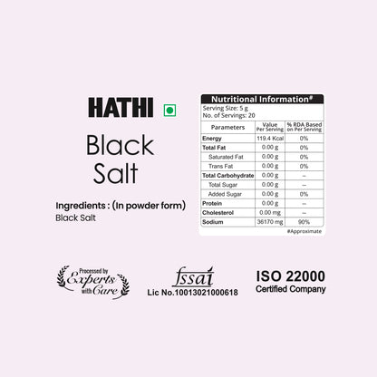 Black Salt Powder | Kala Namak