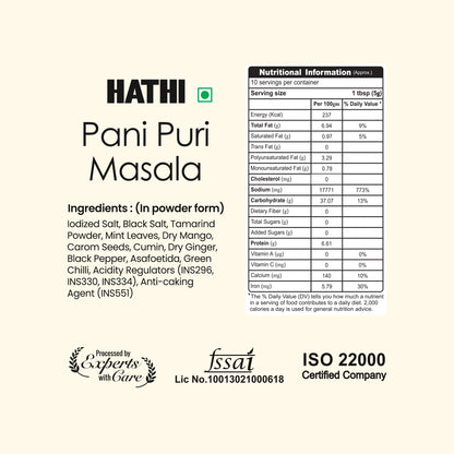 Pani Puri Masala