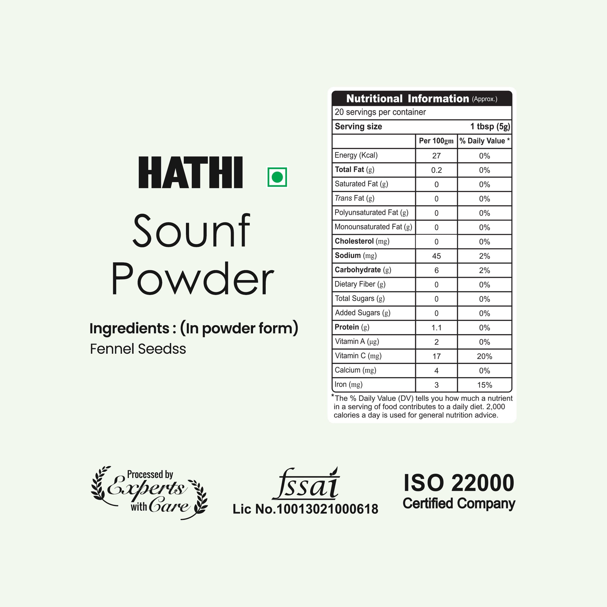 Saunf Powder | Fennel Powder