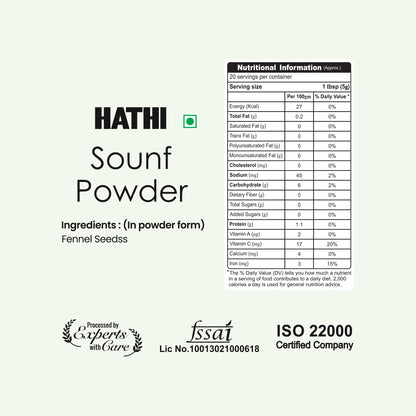 Saunf Powder | Fennel Powder