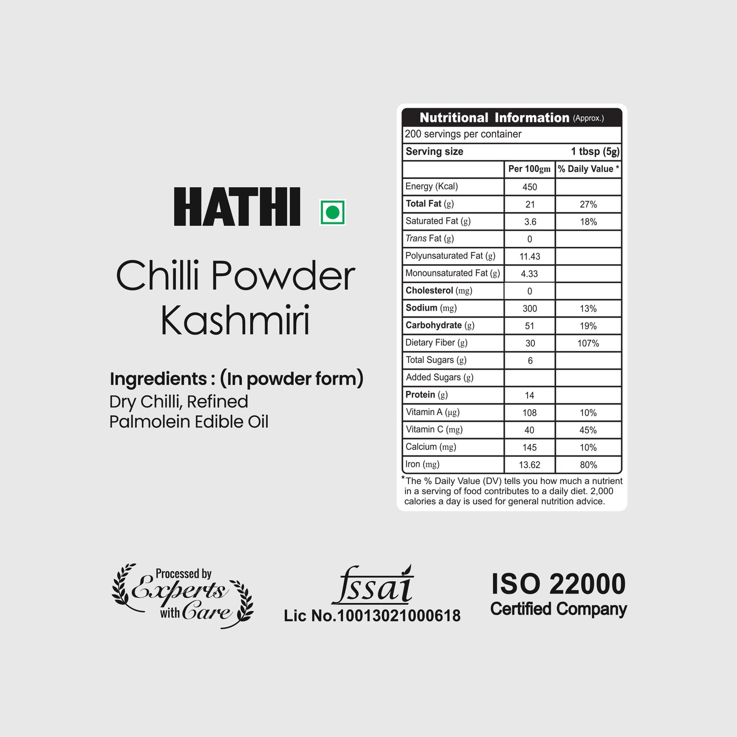 Kashmiri Chilli Powder (Pure Kashmiri Lal Mirch Powder)