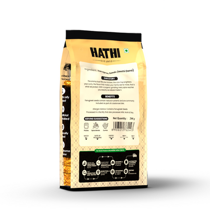 Fenugreek Seeds (Methi Dana) | Golden, Clean, Soaking Grade