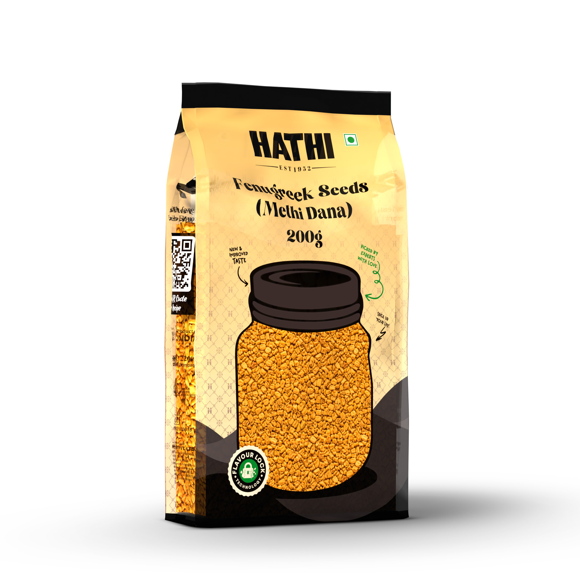 Fenugreek Seeds (Methi Dana) | Golden, Clean, Soaking Grade