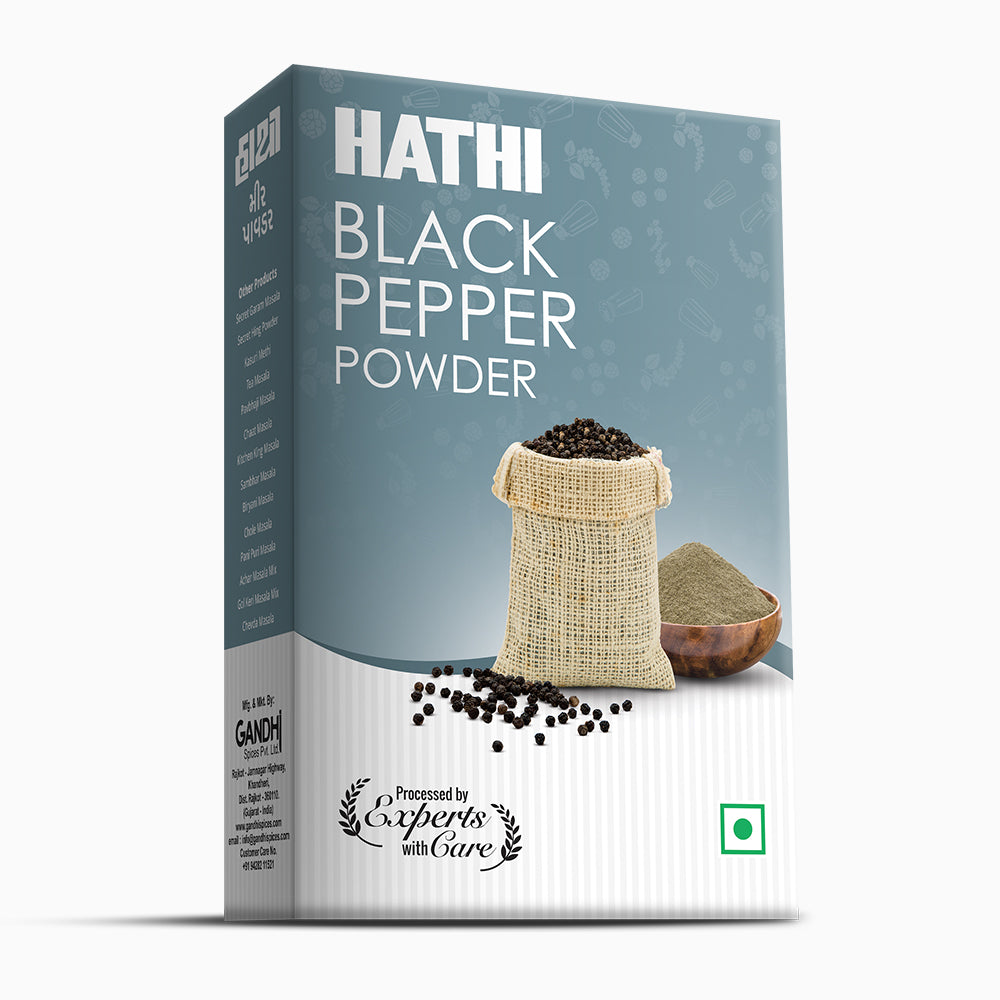 hathi black pepper powder, black pepper powder, best black pepper powder