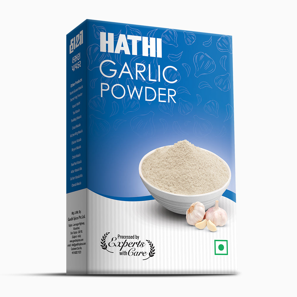 hathi garlic powder, best garlic powder, garlic powder