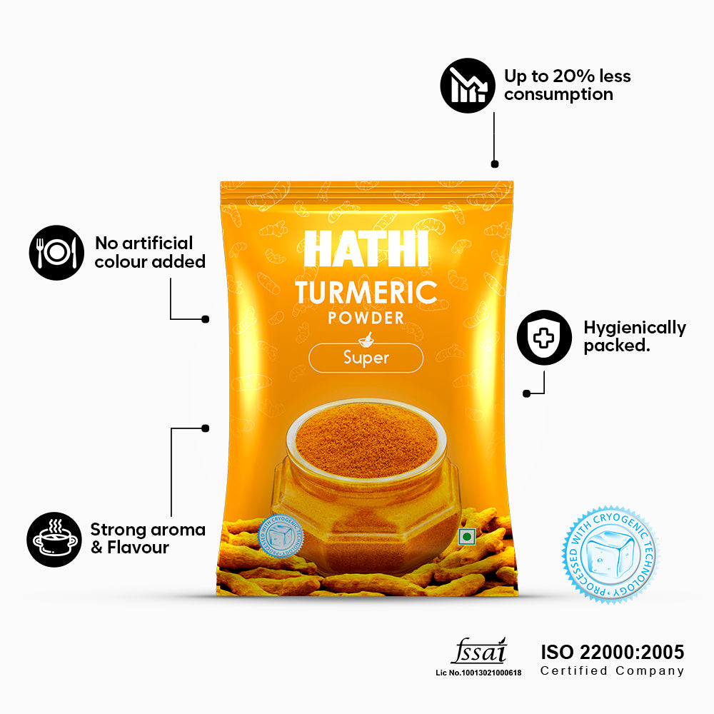 hathi super turmeric powder, super turmeric powder, best super turmeric powder