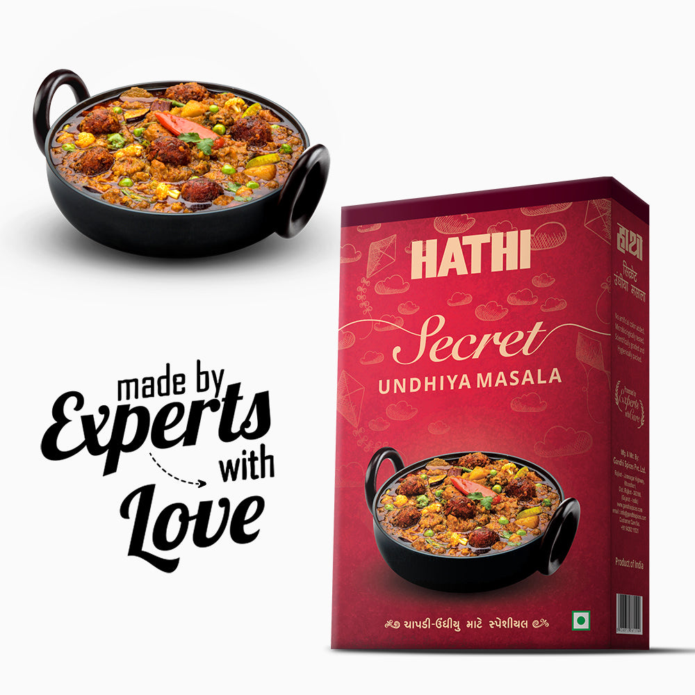 hathi secret undhiya masala, best secret undhiya masala, secret undhiya masala